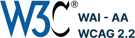Logo of WCAG 2.2 Level AA